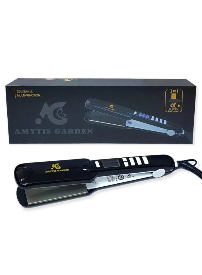 daroge Titanium Multi Functional Hair Straightener 45W - Image 3