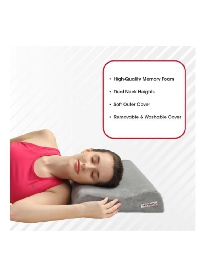 LifeWear Memory Foam Cervical Pillow for Neck Pain Relief Cervical Pillow - Image 3