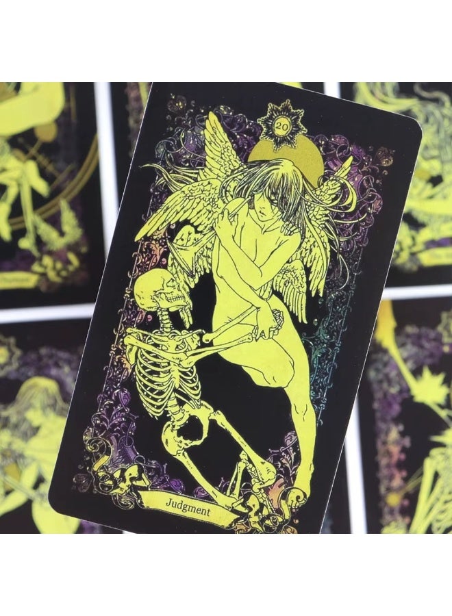 NIBEMINENT The 78-card/deck of Wandering Spirit Tarot cards: Discover Your Inner Spirit, Game cards for divination and self-reflection - Image 4