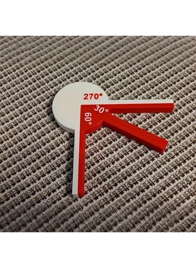 أداة زوايا الهندسة 30 60 270 درجة مساعدة تعليمية للتعليم هدية تعليم الرياضيات - Image 1