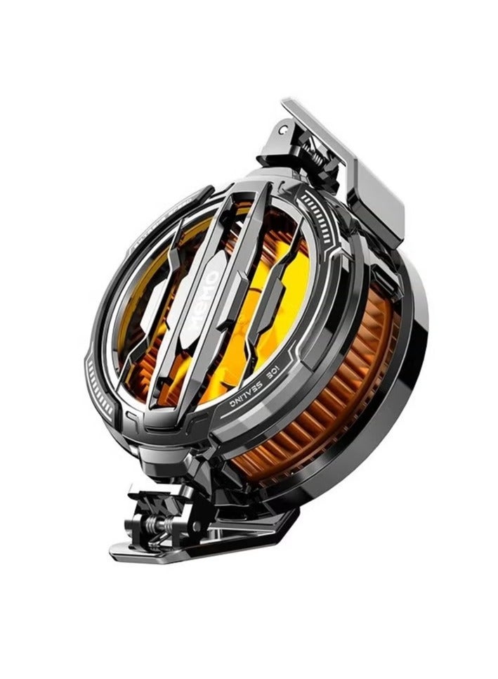 Memo CX07 Cell Phone Magnetic Cooler Fan – Fast Cooling Semiconductor for Smartphones & Tablets, Magnetic Attachment, Ideal for Gaming, Reduces Overheating, Enhances Performance. Compact & Portable - Image 2