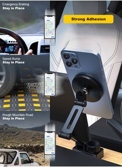 Perfii Alloy Phone Holder for Tesla Model 3 Model Y, Magnetic Car Vent Holder Compatible with iPhone 15 14 13 12 Pro Max Plus Mini and All Phone - Tesla Accessories  - Image 5