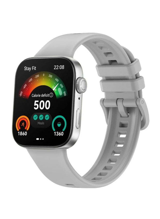 Breathable Soft Silicone Strap Compatible with Huawei Watch Fit 3 (2024) – Comfortable Colorful Replacement Band for Men Women