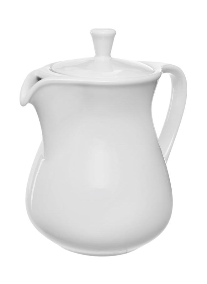 Royal Porcelain Royal Porcelain Tea Pot With Lid Shape 02 0.80 L White  - Image 1