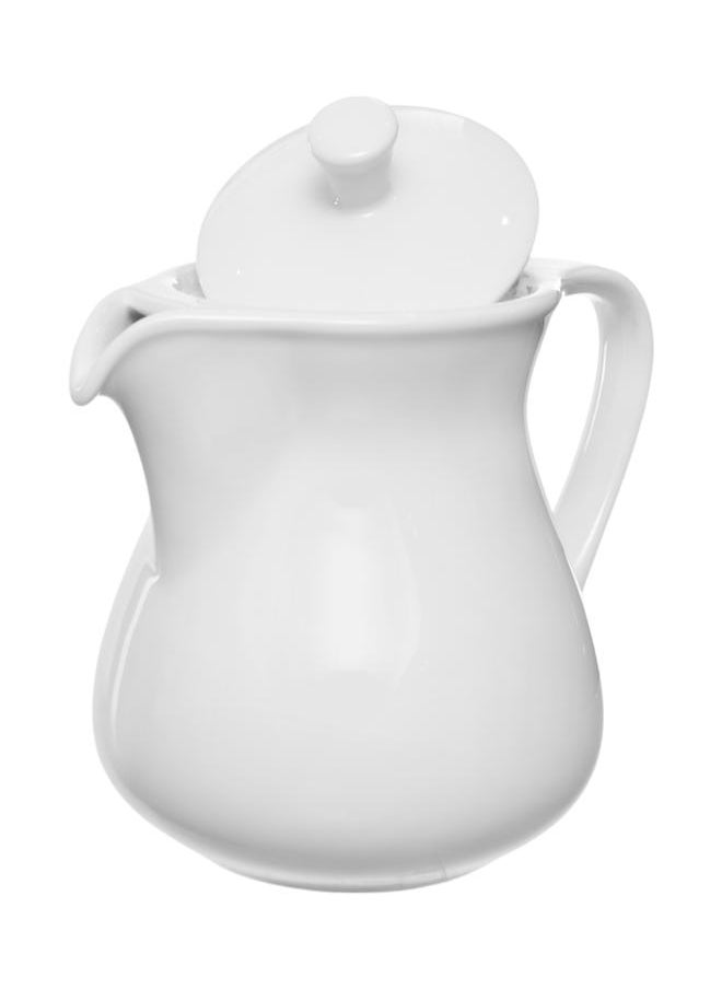 Royal Porcelain Royal Porcelain Tea Pot With Lid Shape 02 0.80 L White  - Image 3