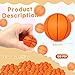 Leitee 120 Pcs Mini Basketball Soft Foam Stress Balls Small Squeeze Basketball Toys 16 inch Bouncy Ball for Anxiety Stress Relief Party Favor Decoration School Reward Present Game - Image 4