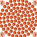 Leitee 120 Pcs Mini Basketball Soft Foam Stress Balls Small Squeeze Basketball Toys 16 inch Bouncy Ball for Anxiety Stress Relief Party Favor Decoration School Reward Present Game - Image 2