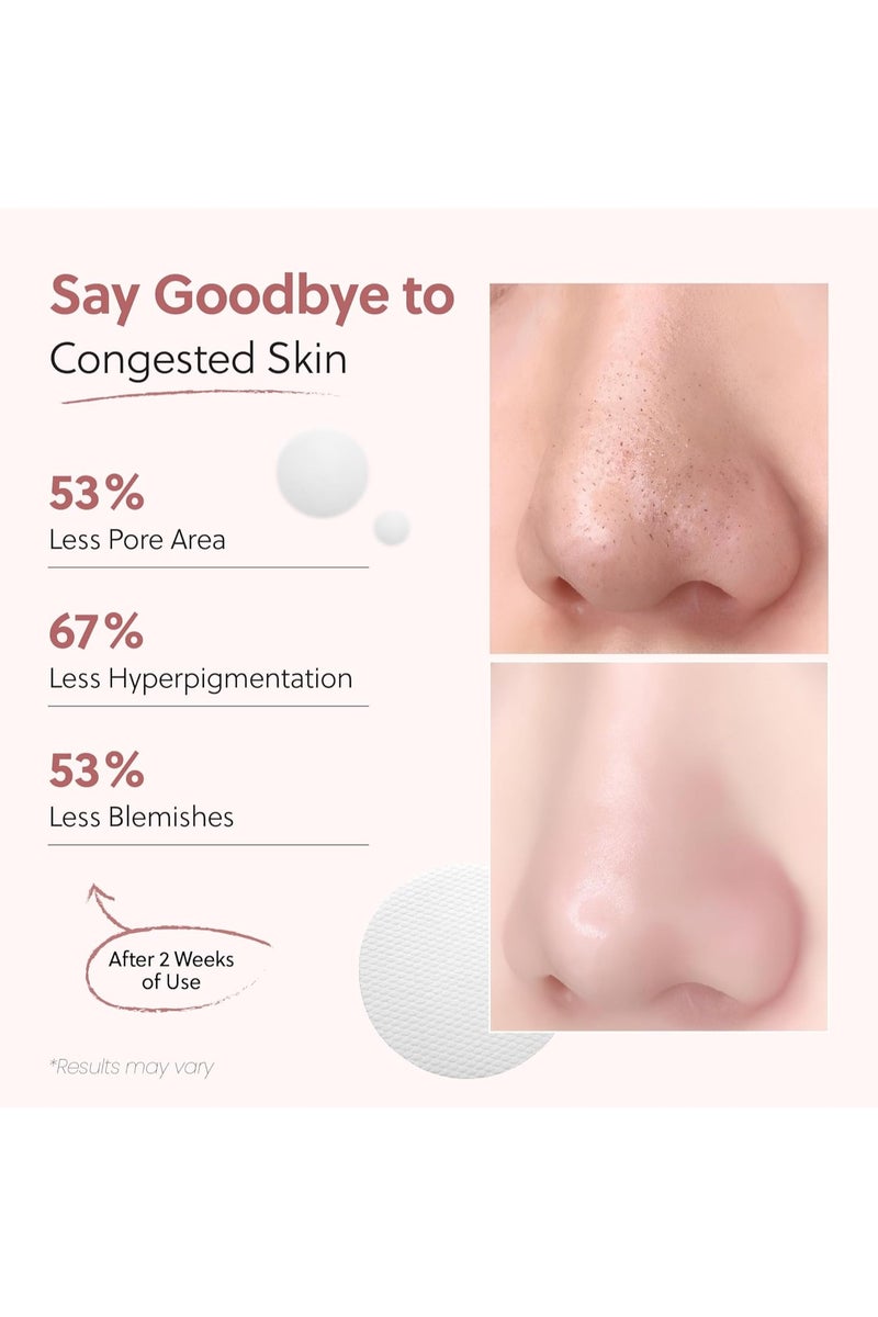 QUIA Beauty Zero Pore Pads – Deep Cleansing & Pore Minimizing – Reduces Excess Oil, Blackheads & Enlarged Pores – Gentle Exfoliation for Smooth, Clear Skin – Dermatologist Tested – 70 Pads - Image 2