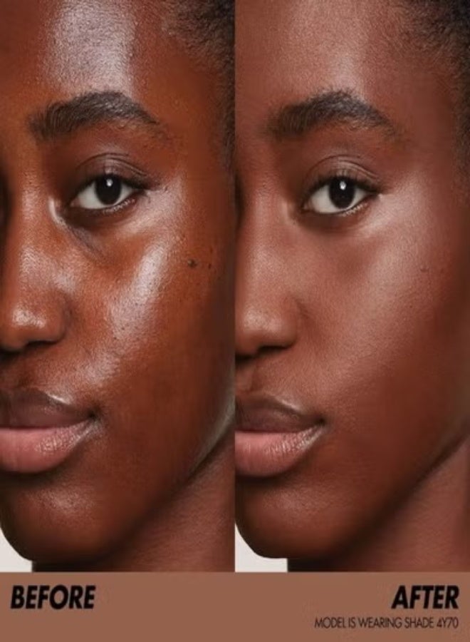MAKE UP FOR EVER HD Skin Matte Velvet Blurring Foundation & Setting Powder 11g – Shade 4Y70 Warm Espresso - Deeper Skin Tones with Yellow Undertones - Image 3