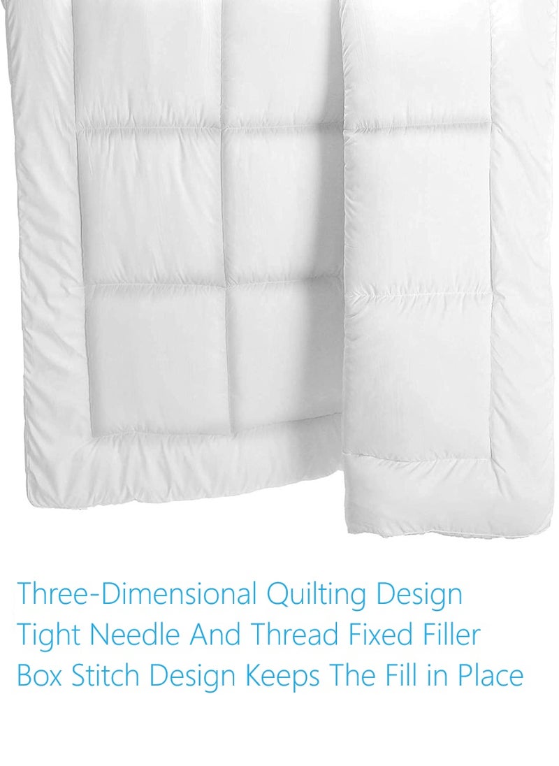Blueberry - Microfiber Quilted Mattress Topper 10cm Height 140x200cm - Image 1