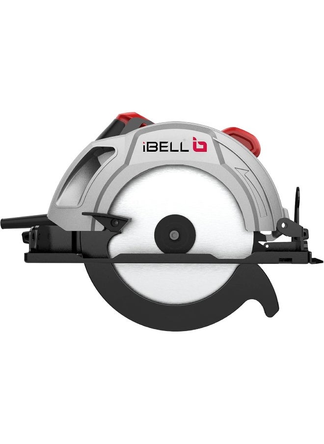 iBELL - Circular Saw Cs85-71 1400W Copper Armature 4800 Rpm 185 Mm Cutting Angle Adjustment And Precision Cut - Image 1