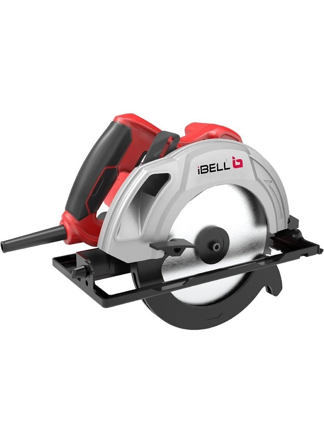 iBELL - Circular Saw Cs85-71 1400W Copper Armature 4800 Rpm 185 Mm Cutting Angle Adjustment And Precision Cut - Image 1