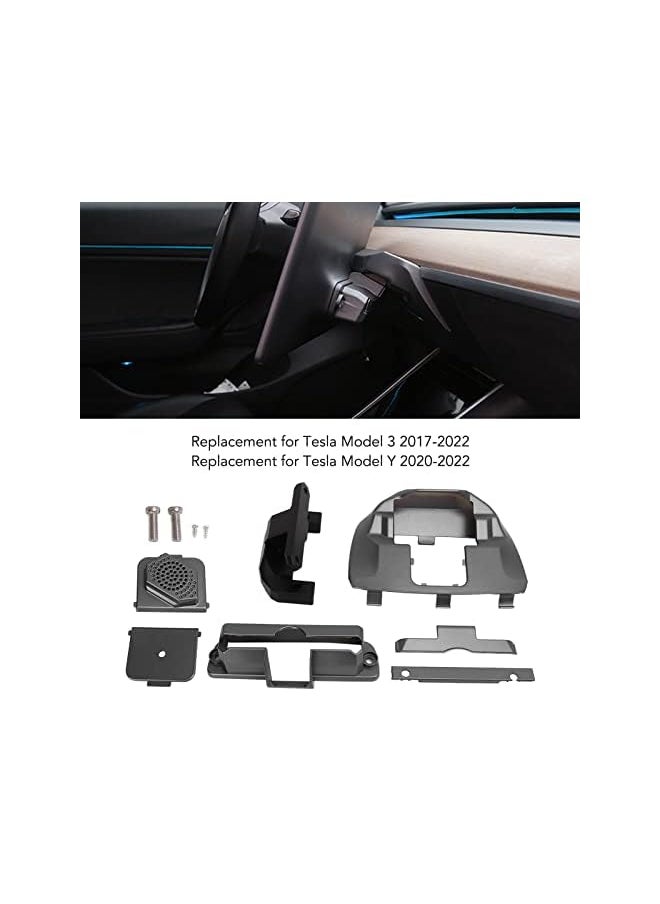 PROMASS - Rotating Screen Swivel Mount for Tesla Model 3 Model Y 2017-2022, Center Console Navigation Screen Rotating Holder Kit, 30° Swivel GPS Navigation Stand - Image 1