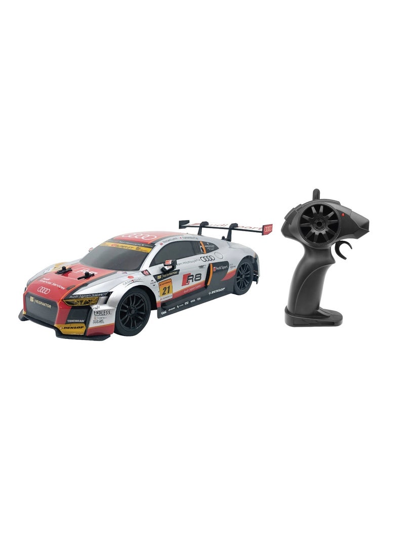 D-power - 1:16 Audi R8 Super GT300 RC Car – 2.4GHz Remote Control, Rechargeable Battery, High-Speed Racing Vehicle for Kids Ages 6+ - Image 1