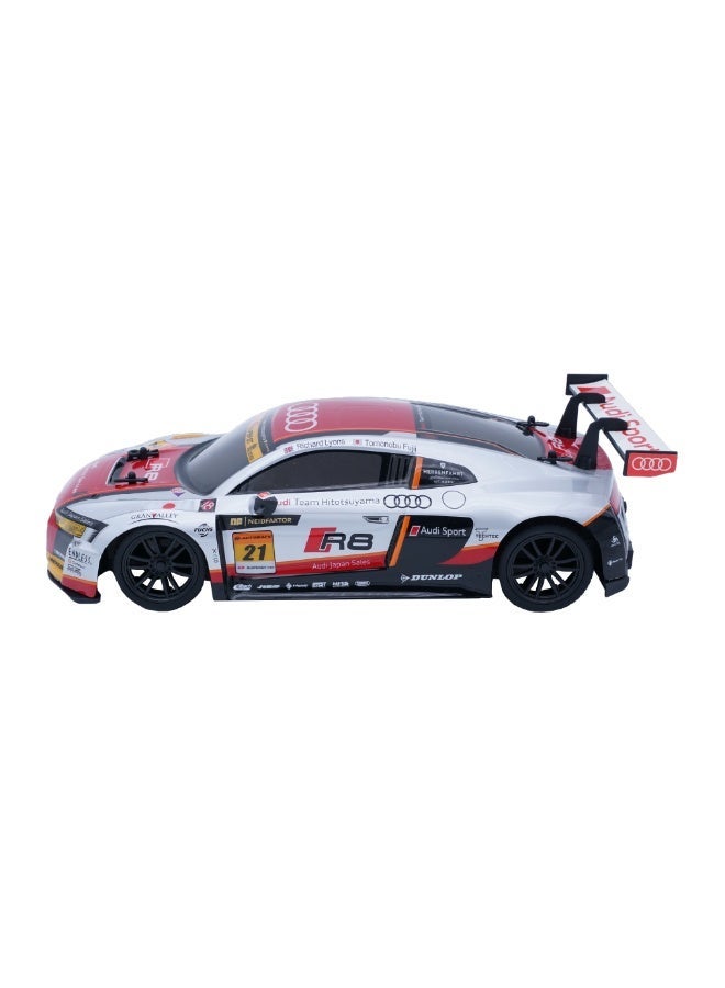 D-power - 1:16 Audi R8 Super GT300 RC Car – 2.4GHz Remote Control, Rechargeable Battery, High-Speed Racing Vehicle for Kids Ages 6+ - Image 3