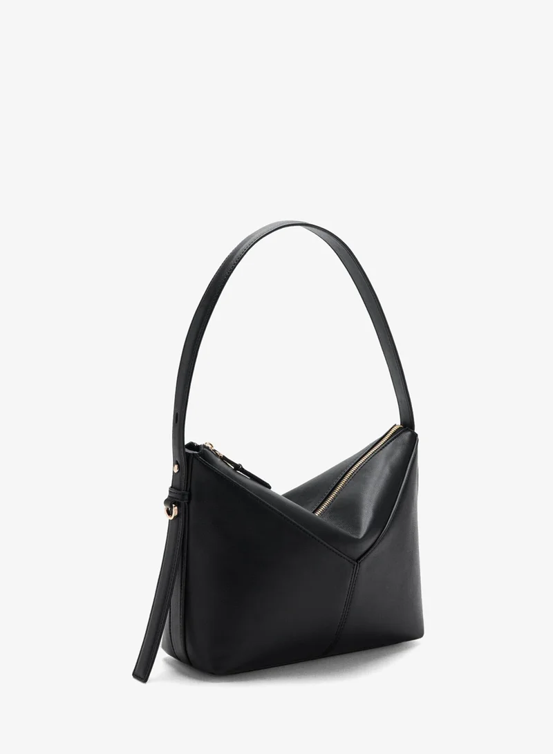 MANGO Adjustable strap shoulder bag