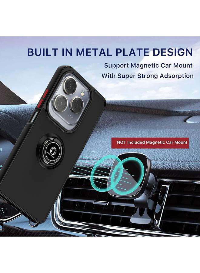 S-TOP Case For Infinix Hot 40 / Hot 40 Pro Q Shadow 1 Series TPU + PC Phone Case with Ring - Image 4