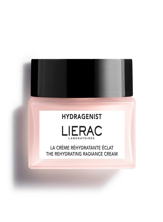 Lierac Rehydrating Radiance Face Cream - Hydrating Formula, Face Moisturizer Cream for Woman, Fine Lines, Hydrating, Smooths Skin with Hyaluronic Acid, Sensitive Skin - 50ml - Image 1