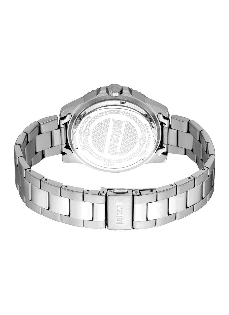 Just Cavalli - Men's Round Shape Stainless Steel Wrist Watch JC1G246M0245 - 42 Mm - Image 1