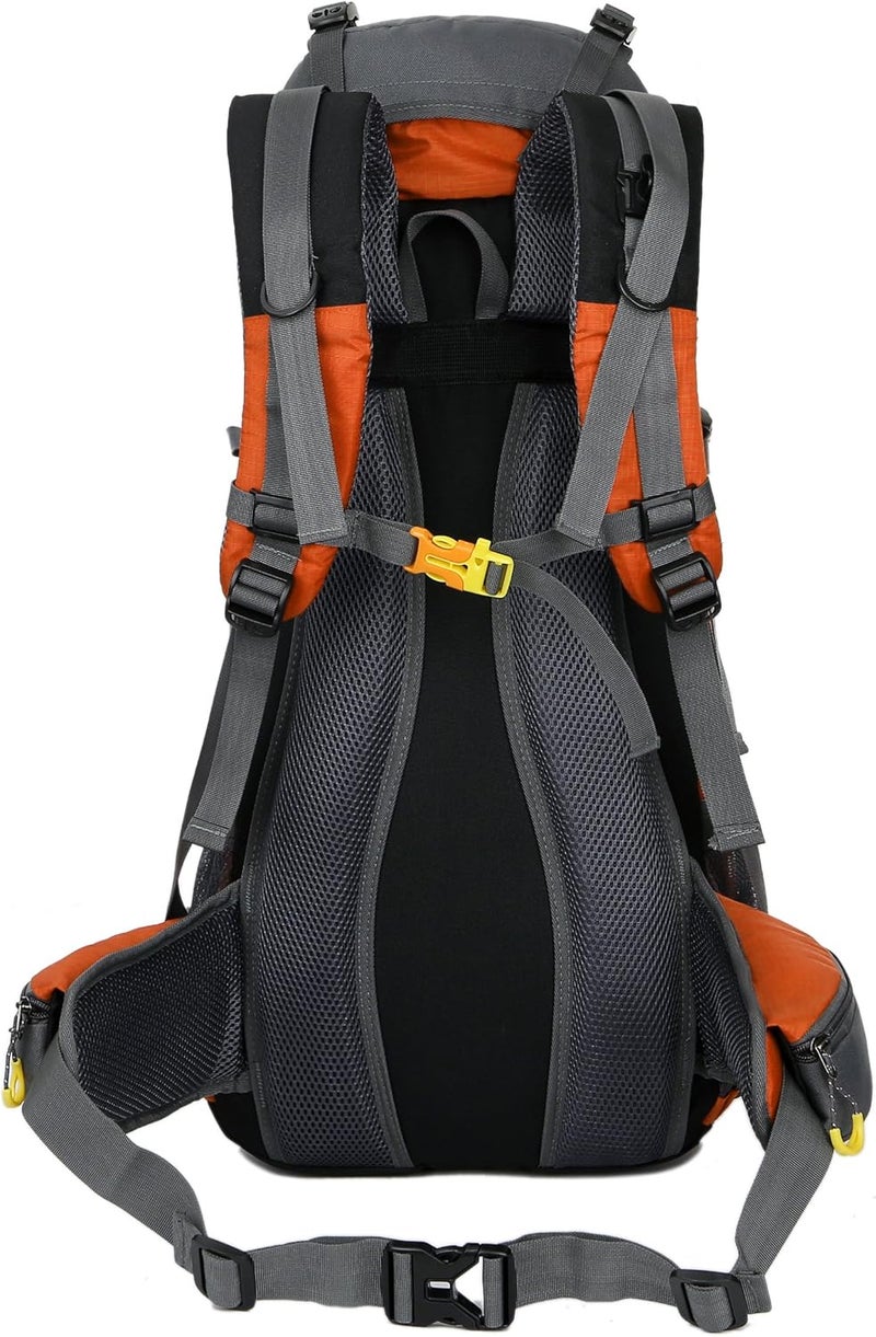 WoneNice 50L(45+5) Waterproof Hiking Backpack - Outdoor Sport Daypack with Rain Cover - Image 2