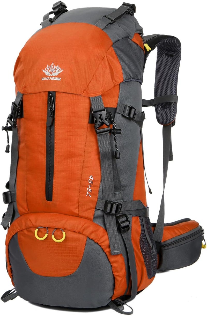 WoneNice 50L(45+5) Waterproof Hiking Backpack - Outdoor Sport Daypack with Rain Cover - Image 1