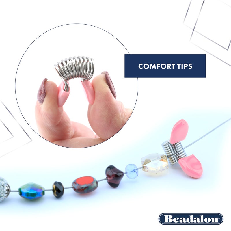 Beadalon Bead Stopper, Combo Pack, 4 Small, 4 Large, 8 pc - Image 5