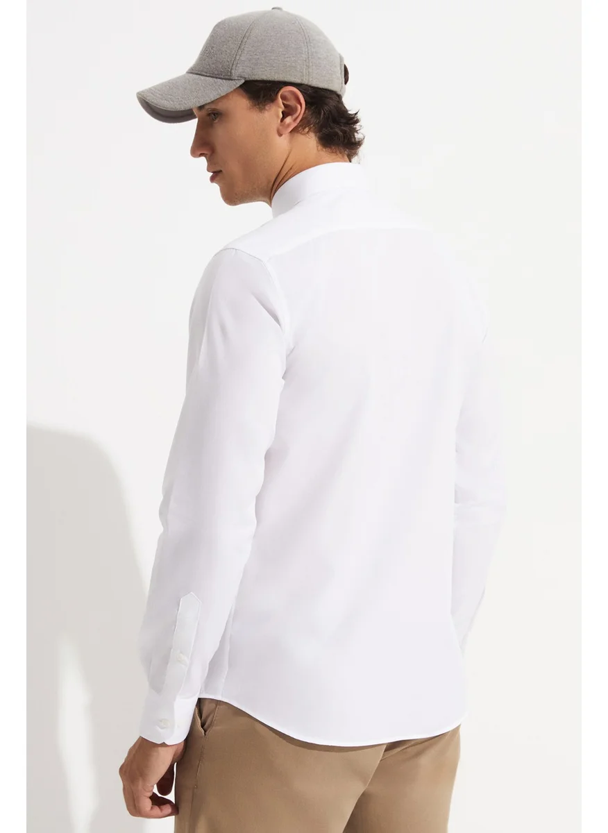 JUNE Exclusive Men's Slim Fit Long Sleeve Shirt