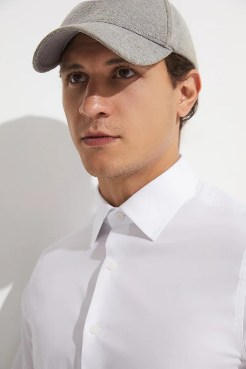 JUNE Exclusive Men's Slim Fit Long Sleeve Shirt