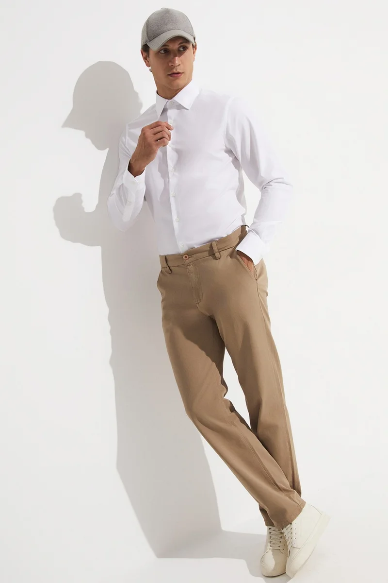 JUNE Exclusive Men's Slim Fit Long Sleeve Shirt