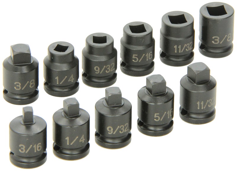 Grey Pneumatic (1211P 3/8" Drive 11-Piece Pipe Plug Socket Set - Image 2