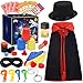 Skirfy Magic KitMagician Costume for Pretend Play Magic Tricks for Kids Age 68 Magic Set for Beginners Boys Girls Birthday Gift 6 7 8 9 10 11 12 - Image 2