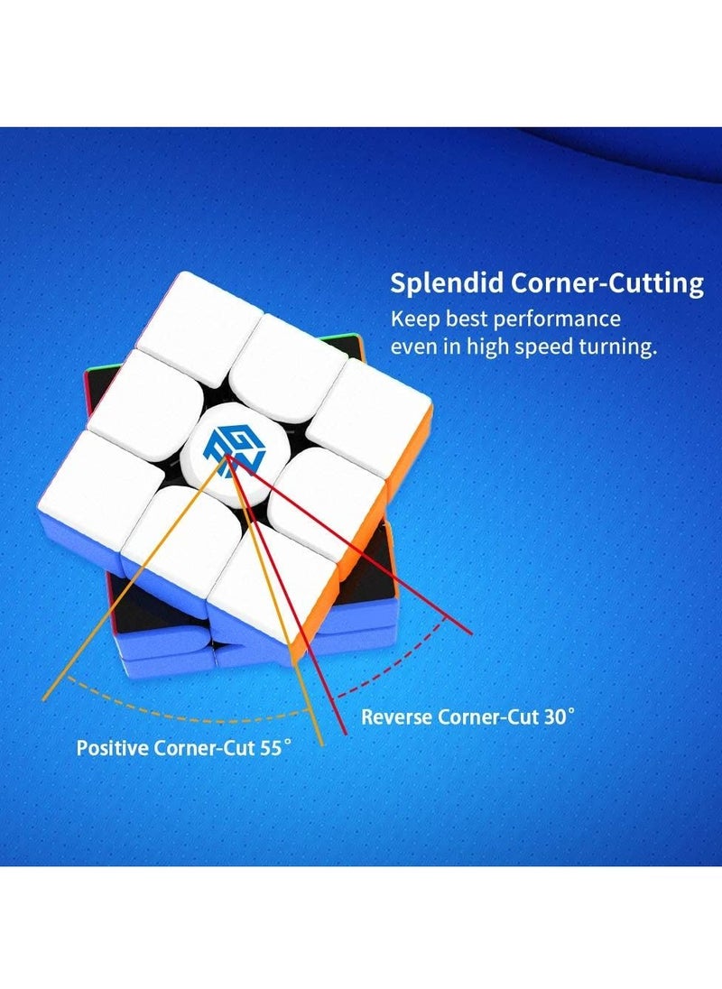GANCUBE - GAN 356 R S, 3x3 Speed Cube Gans 356RS Magic Cube(Stickerless) - Image 1