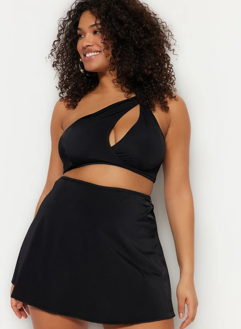 Trendyol Curve One Shoulder Bikini Top