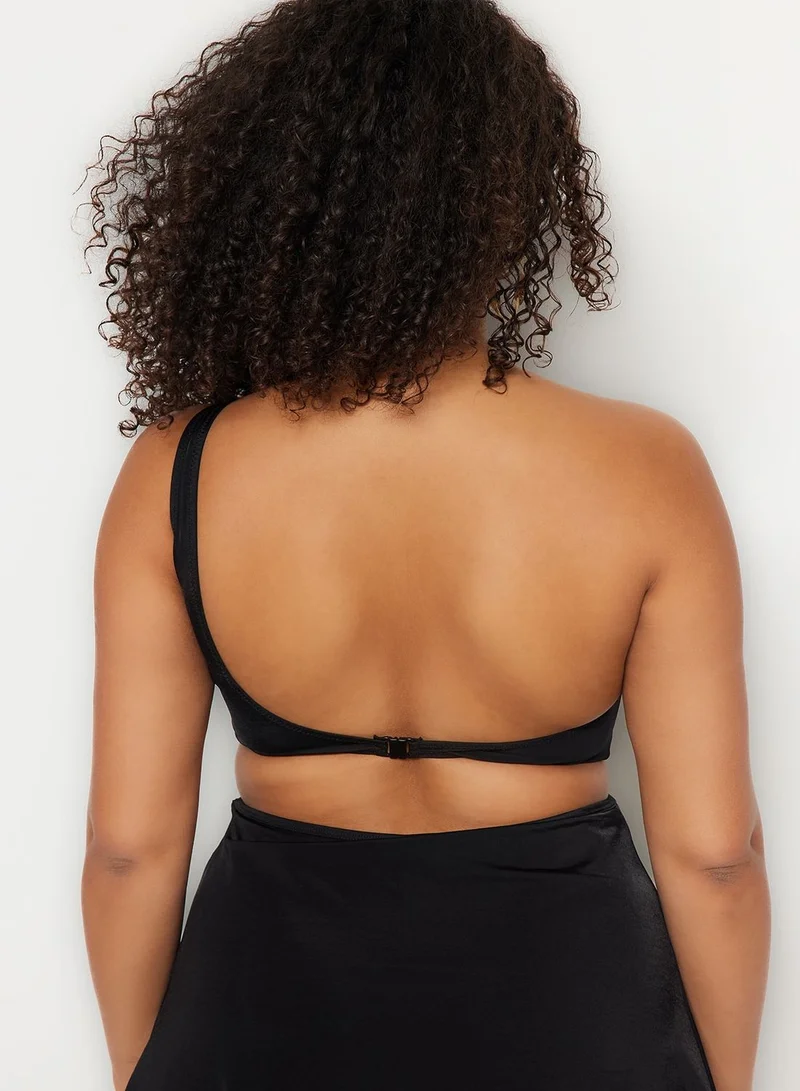 Trendyol Curve One Shoulder Bikini Top