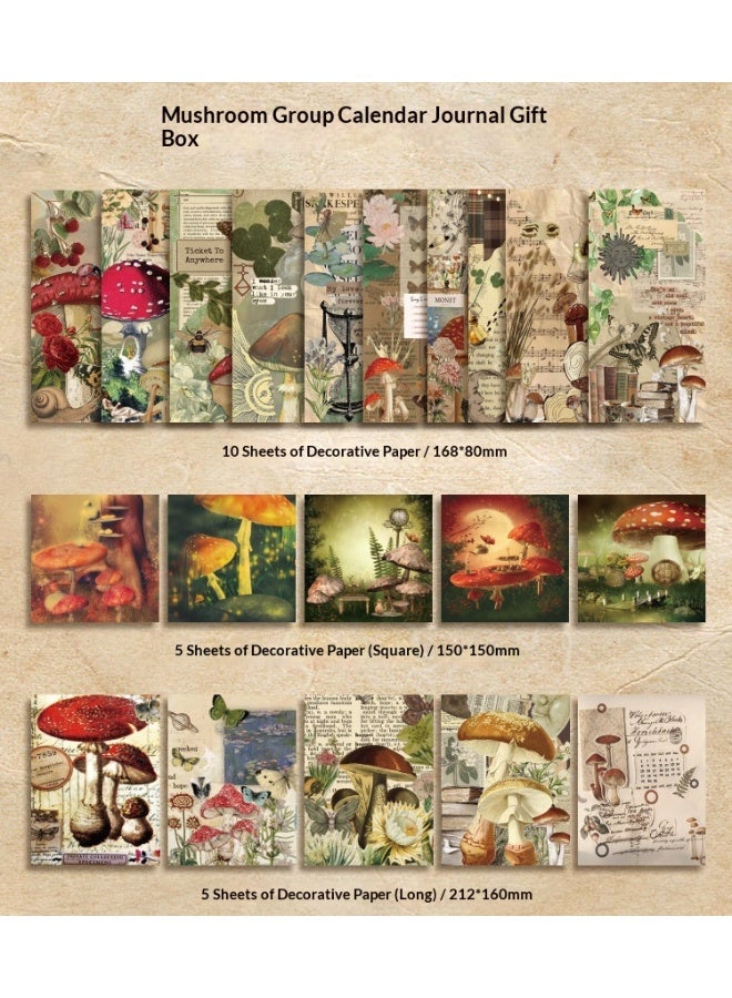 SISGL Aesthetic Scrapbook Kit Scrapbooking Supplies Junk Journal With A6 Grid Notebook Bullet Journals Diy Gift Journaling For Teen Girl Kid Women - Image 2