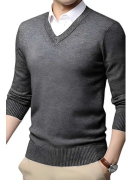 2-Pack Men's V Neck Long Sleeve Knitwear Non-Pilling Sweater Men's Slim Fit Sweater - pzsku/ZA073DE31C15F27C37832Z/45/_/1735049352/04a3bf2a-f42e-40c7-81b8-2107c77e848d