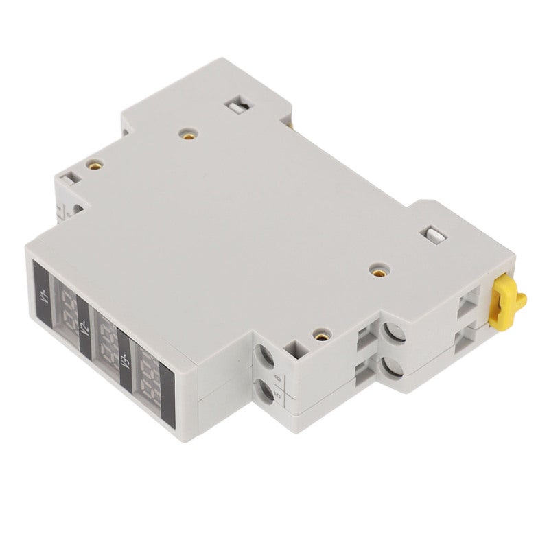 AC Voltage Meter 80-500V 1% High Accuracy Digital Voltmeter - ABS Material DIN Rail Mount for Machine Automation Equipment Control - Image 5