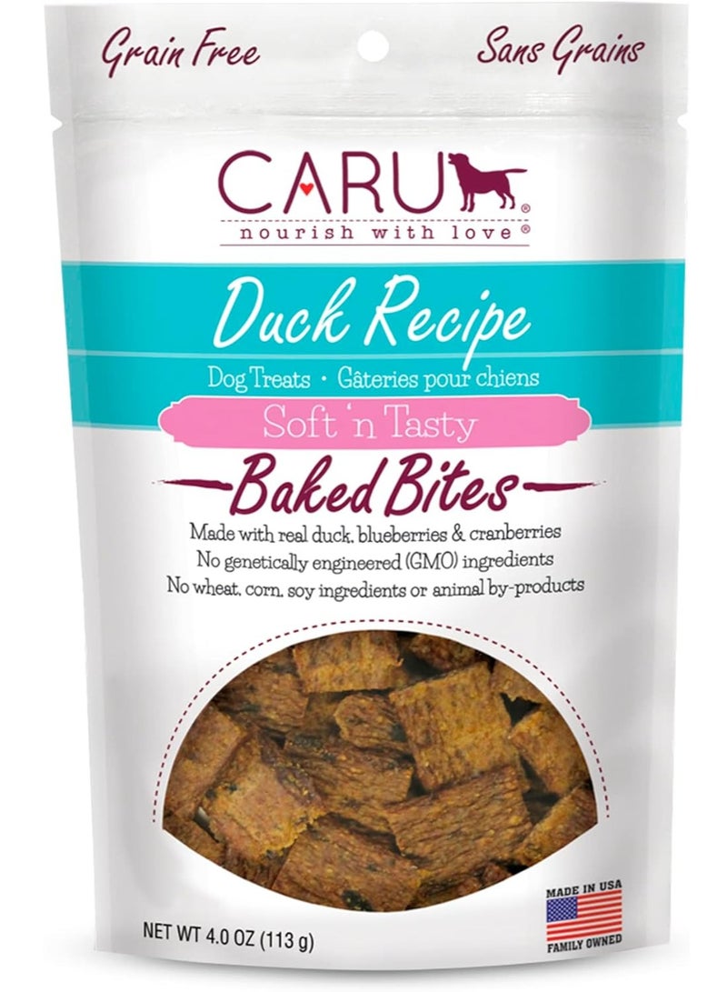 CARU Soft N’ Tasty Baked Bites Duck Recipe For Dog 113Gm - Image 1