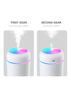 AWD Colorful Cool Mini Humidifier USB Personal Desktop Humidifier for Car Office Room Bedroom Auto Shut-Off 2 Mist Modes Super Quiet  - Image 5