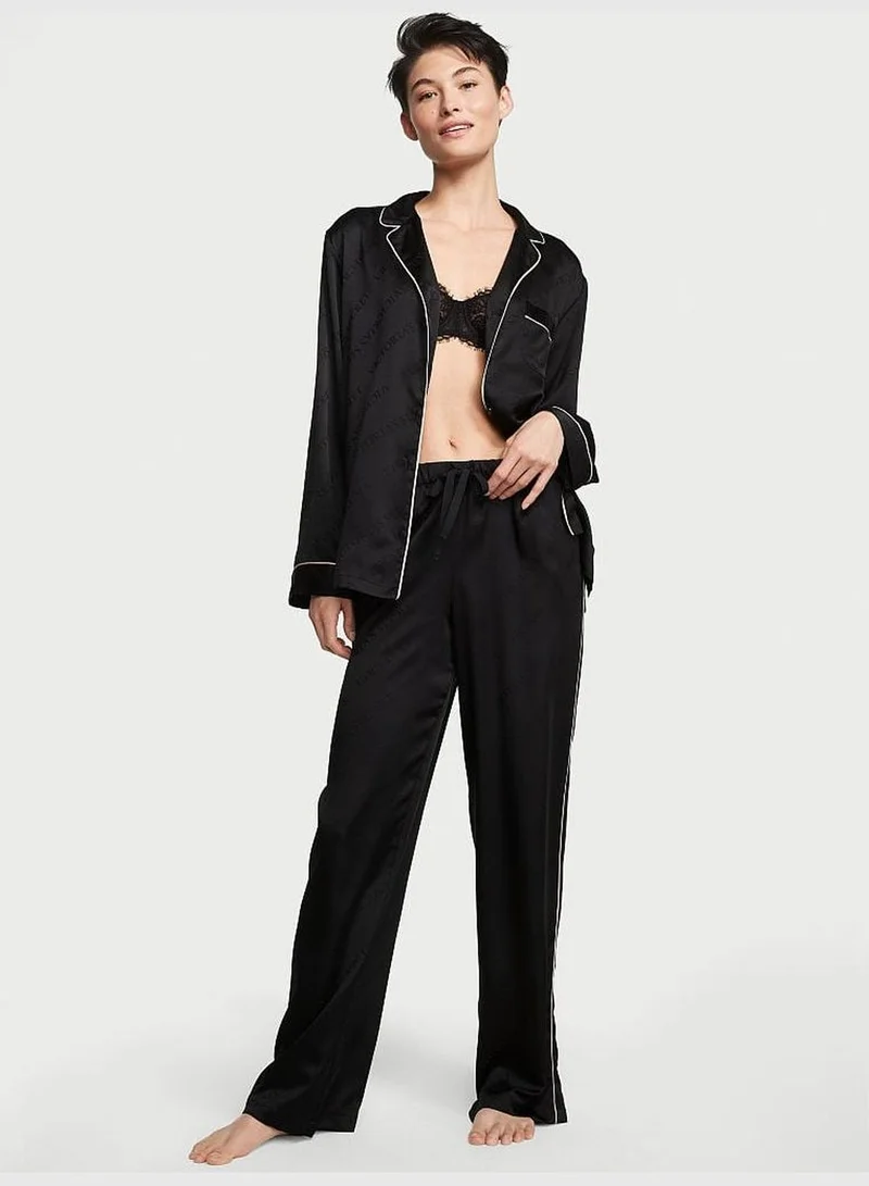 Victoria's Secret Satin Long Pajama Set