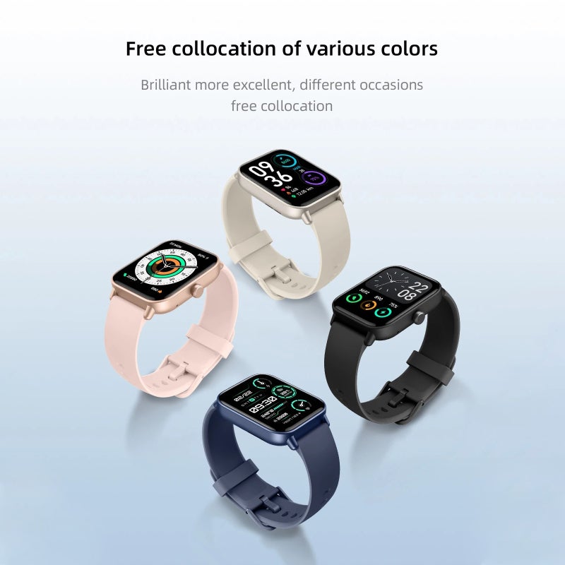 Smart Watch 1.8" Full Touch HD Black Screen - Bluetooth Call & 24-Hour Health Monitor Fitness Tracker for iOS 9.0+ Android 6.0+ Users - Image 4