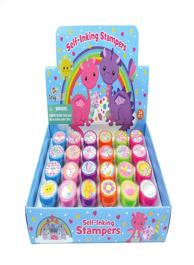 تايني ميلز مجموعة طوابع التنين للأطفال من تايني ميلز، 24 قطعة - Image 2