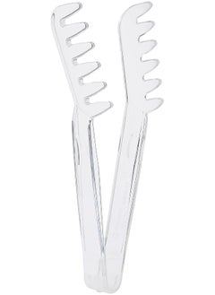 GastroPlast Polycarbonate Angled Tong Plastic Serving Tong  - Image 1