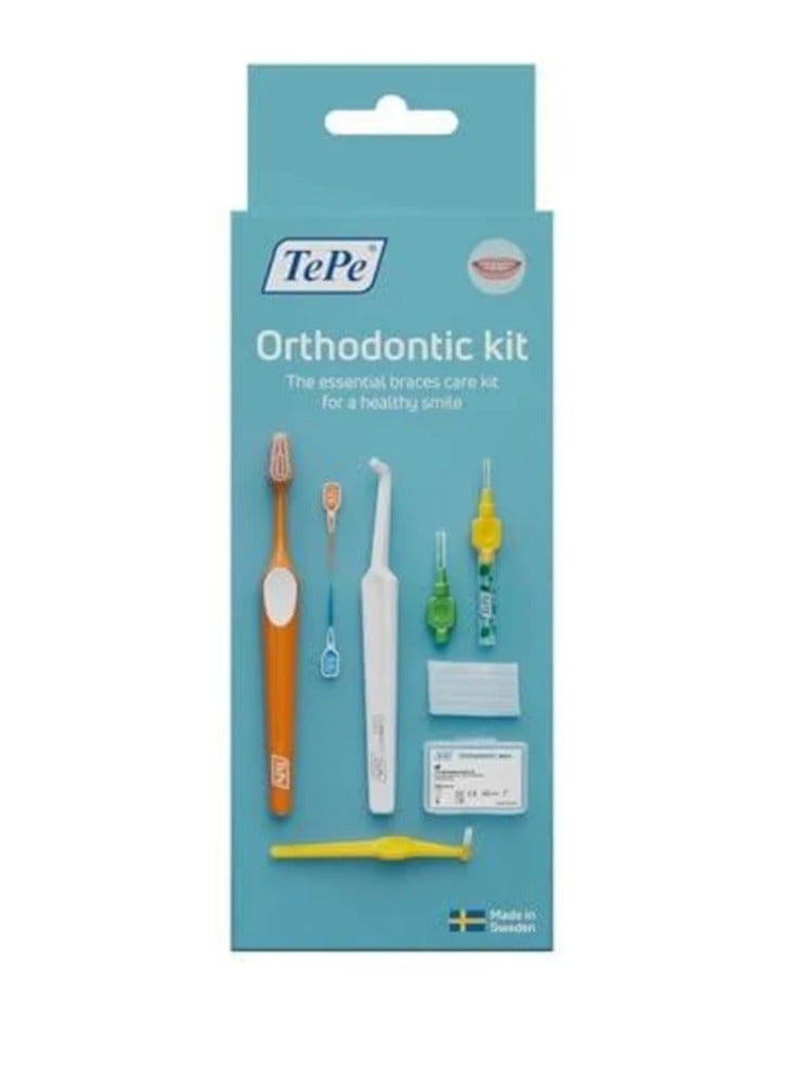 Tepe Orthodontic Kit Oral Care kit for Cleaning Braces Care kit for a healthy smile - Image 1