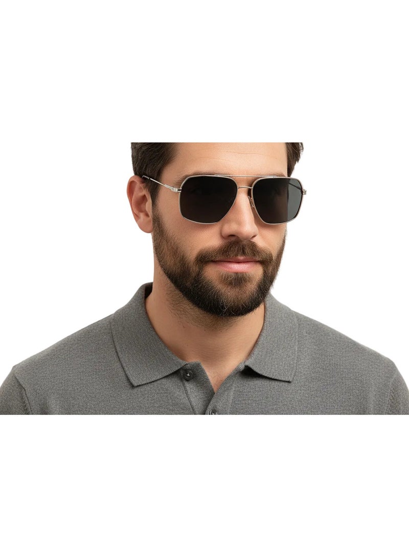 Mario Rossi  Square  Men  Sunglasses  100% UV protection   Italy - Image 1