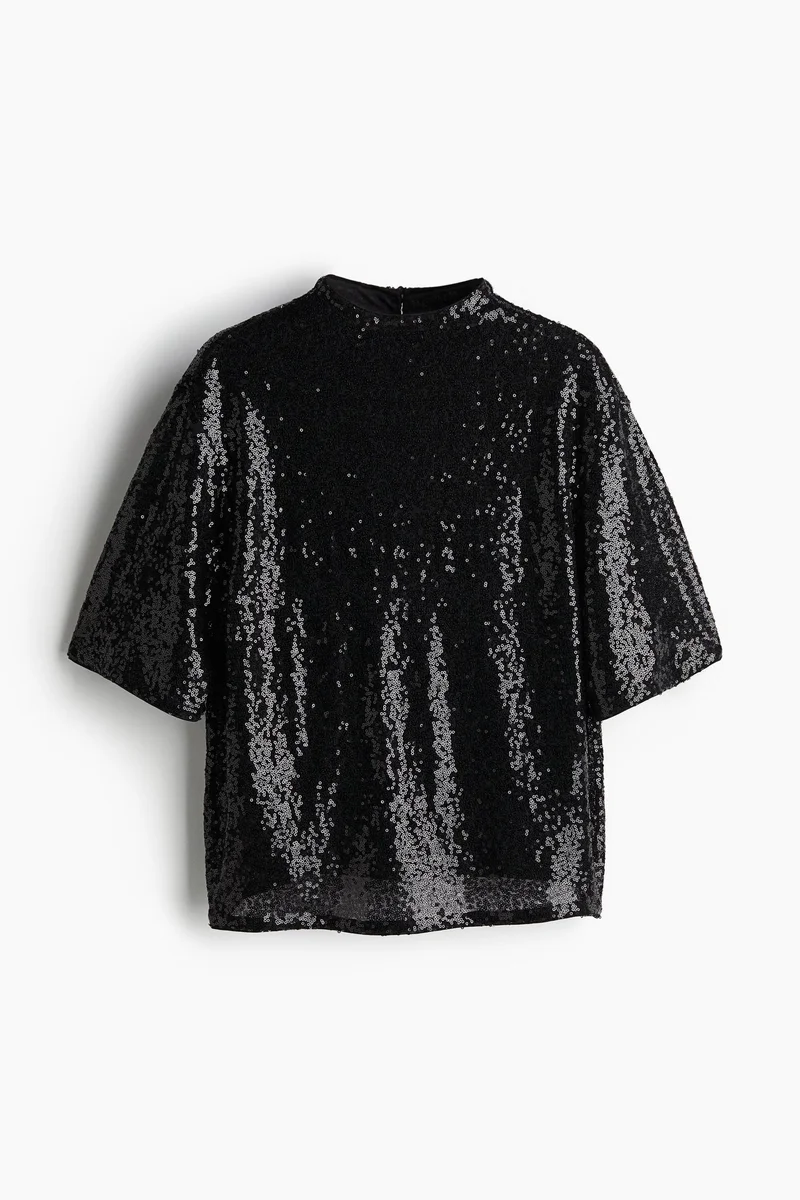 H&M Sequined top