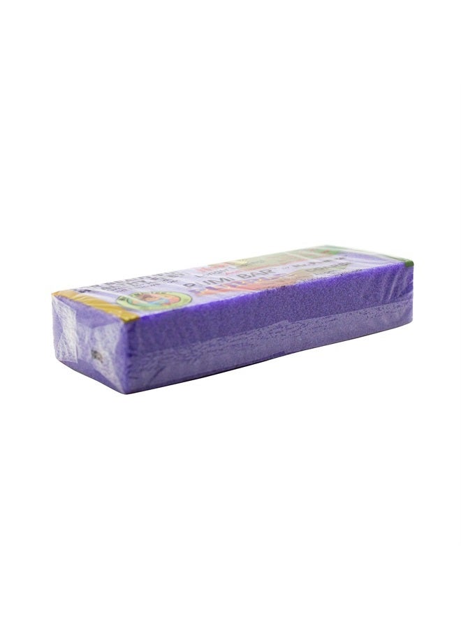 Mr. Pumice بار بومي بنفسجي - 4 قطع من حجر الخفاف - Image 4