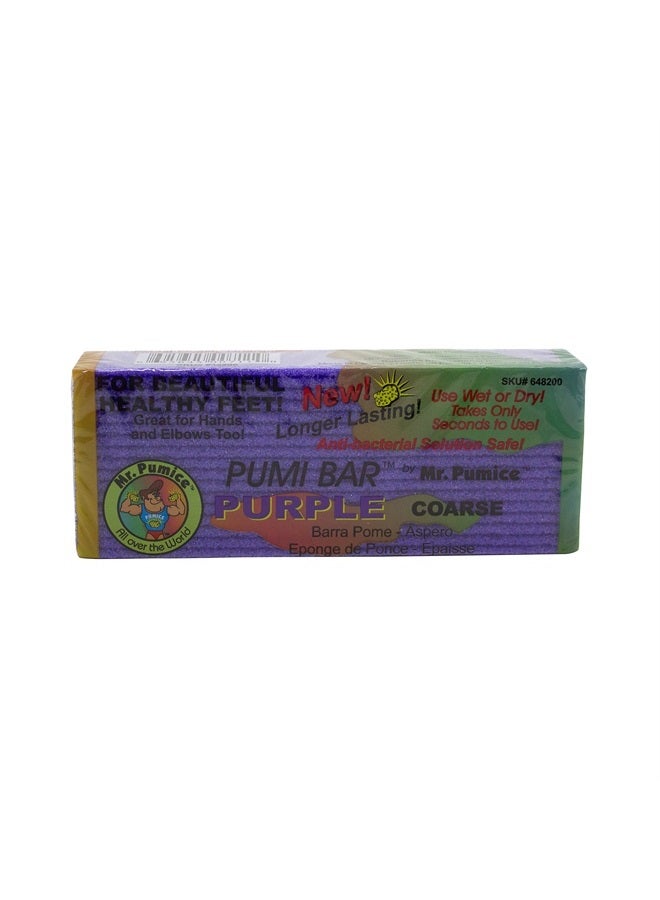 Mr. Pumice بار بومي بنفسجي - 4 قطع من حجر الخفاف - Image 2