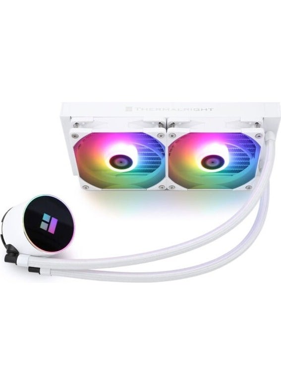 Thermalright Frozen Magic 240 White Argb 240MM Intel-Amd Compatible White Processor Liquid Cooler  - Image 2