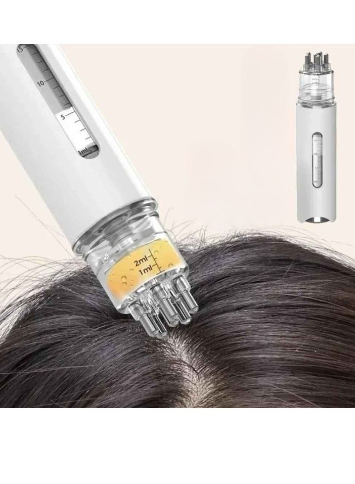 Generic Hair Oil Applicator, Portable Convenient Mini Hair Oil Dispenser, Anti Hair Loss Oil Scalp Massager Comb, Lightweight And Durable Hair Serum Applicator, (1pc, Black)  - Image 2